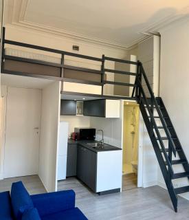 Studio avec chambre en mezzanine - Bruxelles - 3