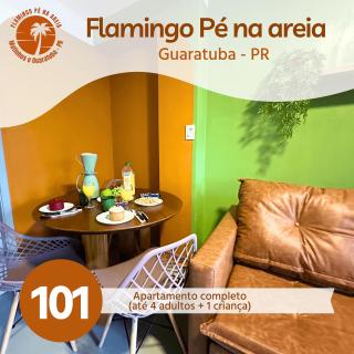 Flamingo Pé na areia Guaratuba - 9