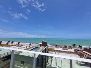 Flat 202 com vista parcial do mar de Intermares - Cabedelo - 4