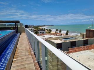 Confortável Flat com piscina de borda infinita na cobertura - Cabedelo - 2