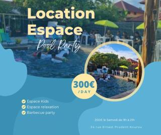 Location Piscine et terrasse pour vos fêtes - Kourou - 6