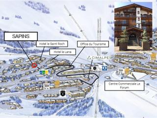 Appartement charmant avec sauna et balcons à Courchevel 1850, proche pistes, pour 4 personnes - FR-1-564-94 - Courchevel - 7