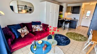 Le Pavois d'Or Studio rénové avec gout, Superbe Vue, Proximité Gare et Centre, Climatisation, - Sète - 5
