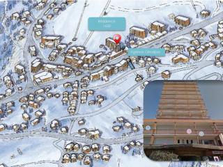 Appartement rénové au centre de Courchevel 1650, accès direct aux pistes - FR-1-563-59 - 2