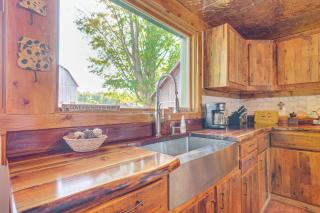Pellston Farmhouse with Snowmobile Trail Access! - 2