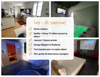 Évasion Spa Jacuzzi Sauna Home cinéma - 8