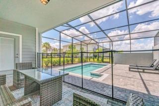 Little Mermaid Theme Bed Luxury 5 Bed Pool Home! villa - Davenport - 9