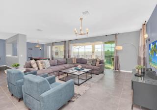 Never Get Bored 9 Bed Pool, Spa, Games! villa - Kissimmee - 2