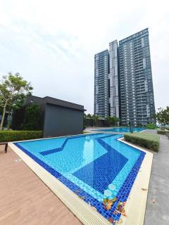 Southville Sensory Cozy 3 Bedroom w Hi-Speed Wi-Fi - Kampong Tangkas - 6