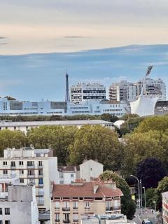 Appartement avec vue tour Eiffel, emplacement parfait ligne 14 - 7