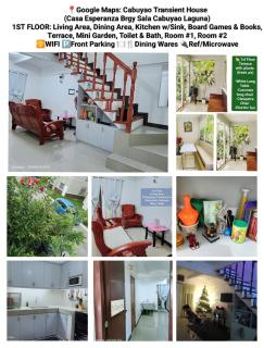 2-storey house Family of 5 with Parking- Minimum 3 Nights- Cabuyao Transient House - Cabuyao - 0