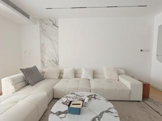 Eastern Hub - Bund Branch Designer Open Kitchen Super Large Sofa Deluxe Three Room - Shanghai - 2