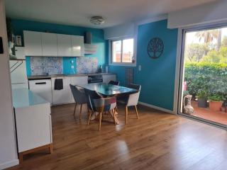Appartement avec terrasse, piscine et garage à 400m plage - Antibes - 8