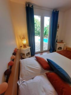 Chambre indépendante donnant sur piscine - Le Marin - 0