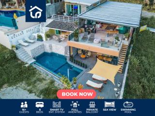 4 Big Separate Apartments SeaView 8KingBeds v104 - Karon Beach - 0