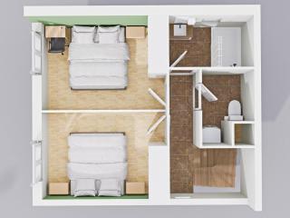 Disponible - Appartement Entier - 10mn T12 - RER D, Paris 33mn, De 1 à 6 personnes, Parking Souterrain Réservé, Centre Commercial, Piscine, Patinoire, Théâtre, Cinéma, Médiathèque - Evry-Courcouronnes - 8