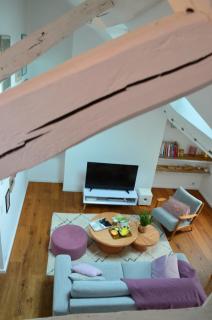 Grand loft 110m Cœur historique Angers et parking privé Rare - 9
