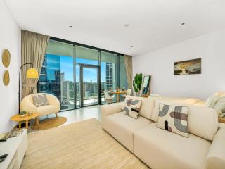 Lux Studio near Burj Khalifa in Business Bay - Dubai - 0