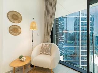 Lux Studio near Burj Khalifa in Business Bay - Dubái - 8
