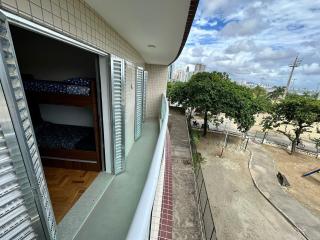 Ap Pé na Areia Vista Parcial Mar - Santos - 5