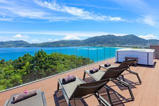 Ocean View 3BR Apartment with Rooftop Terrace & Jacuzzi, BluePoint 8-19 Residence, Patong - Patong Beach - 5