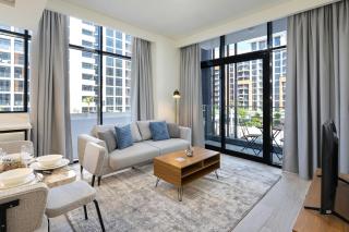 Contemporary 1BR in Azizi Riviera 27, Meydan City- Allsopp & Allsopp - Dubai - 0