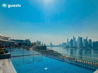 HiGuests - Palm Jumeirah Studio With Roof Top Infinity Pool - Dubai - 0