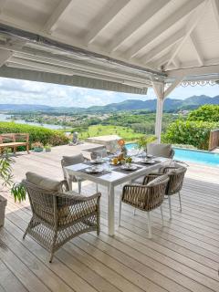Villa Les Esperides, grand standing Vue Mer & Golf, proche plage - Les Trois-Îlets - 0