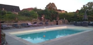 Les Terrasses du Carlat, Le Logis, Demeure raffinée, situation idéale Dordogne, vues, piscine - 5