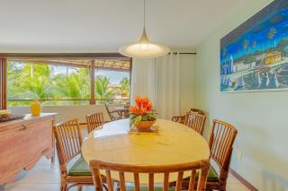 PF89 Apartment with 3 Suites on the Beach, Sea View, Vivendas do Farol - Praia do Forte - 4