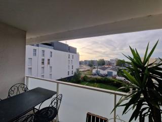 Ambre Appart-Wifi-Terrasse-Parking-Terrasse-2 couchages - 3