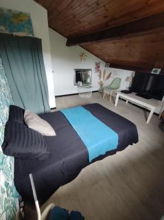 Chambre et salle de bain - Lescar - 2