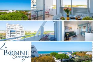 Sérénité à la Mer Vue Mer d'exception Parking Privé Clim wifi fibre - La Grande-Motte - 9
