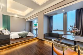 STAR STAGE International Apartment Hotel - 1min to Line2 & Line8 ChangGang STN-Free private car delivery to Canton Fair from Apr 15th to May 4th - Canton - 1