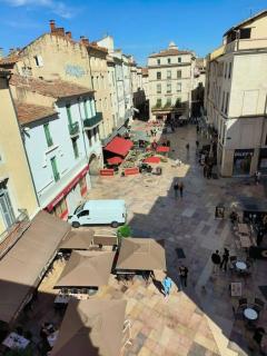 4 - 6 personnes Nîmes centre - Clim - terrasse - wifi - Nimes - 4