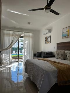 Palms B104 - 2-BR App mit Pool-Blick & Shuttle - Punta Cana - 0