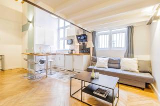 Quiet apartment 1BR-4P - Quartier du Mail - París - 0
