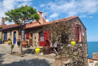 Maison sur la roche, vue mer exceptionnelle, quartier des peintres, calme, clim et wifi, parking privé, plages à pied - Collioure - 8