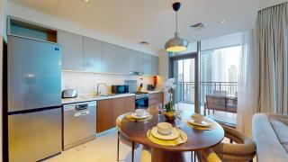 Creek Rise Tower 1 - One Bedroom with Creek View - Dubai - 2