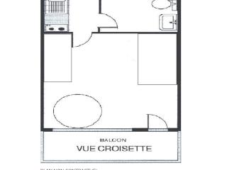 Studio confortable au pied des pistes, balcon Sud-Ouest, centre des Menuires, 3 pers - FR-1-452-284 - Les Menuires - 5