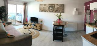 La Perle Marine, Cosy et rénové, 200 m de la plage, 1 chambre, parking et Wifi - Sète - 4