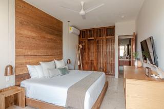 Toma un baño en la piscina privada de este encantador departamento en Tulum - Tulum - 8