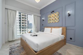 Artistic 1-Bedroom Apartment perfect for couple at Mayfair Tower, Business Bay! - Dubai - 8