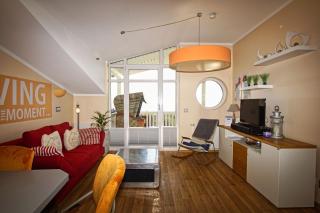 mit Meerblick und Balkon, gratis Nutzung vom AHOI Erlebnisbad und Sauna in Sellin - Meeresblick FeWo 40 - Göhren - 6