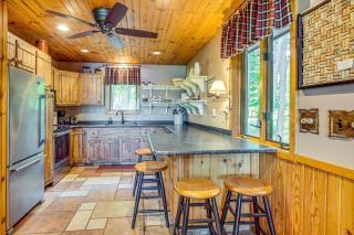 Lakefront Townsend Cabin with Fire Pit, Private Dock - 5