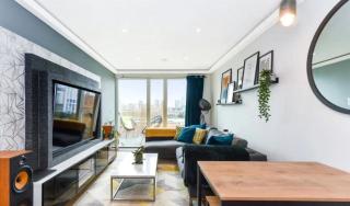 LondonAprt 1Bed Balcony Gym Tv Wifi - Londra - 0