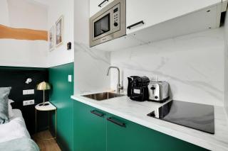Modern Studio with A-C - Near Montmartre - París - 5