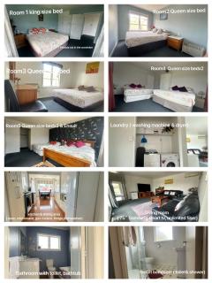 Sunny House with 5 Bedrooms(near airport) - Christchurch - 8
