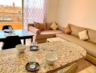 Centre ville Marrakech, 2 pièces 55m2,clim,piscine - Marrakesh - 8