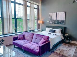 McCormick Place Beautiful Studio Suite with Optional Parking and Gym Access Sleeps 4 Near Soldier Field and Downtown Chicago - 4